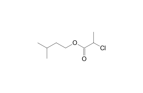 2-Chloropropionic acid, isopentyl ester