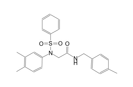 acetamide, 2-[(3,4-dimethylphenyl)(phenylsulfonyl)amino]-N-[(4-methylphenyl)methyl]-