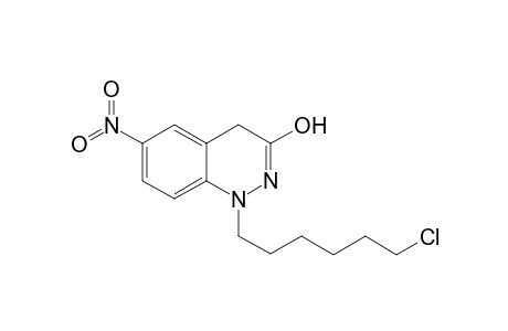 1-(6-Chloranylhexyl)-6-nitro-2,4-dihydrocinnolin-3-one