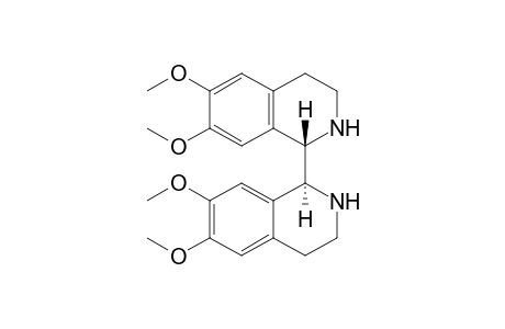 (1S,1'S)-6,6',7,7'-tetramethoxy-1,1',2,2',3,3',4,4'-octahydro-[1,1']-biisoquinoline