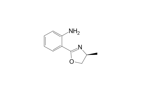 2-[(4S)-4-Methyl-4,5-dihydro-1,3-oxazol-2-yl]aniline