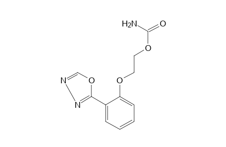 carbamic acid, 2-(o-1,3,4-oxadiazol-2-ylphenoxy)ethyl ester