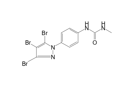 1-methyl-3-[p-(3,4,5-tribromopyrazol-1-yl)phenyl]urea