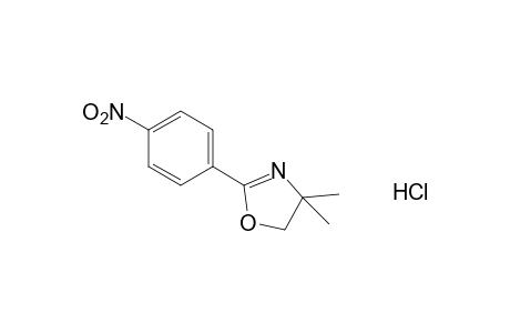 4,4-dimethyl-2-(p-nitrophenyl)-2-oxazoline, hydrochloride