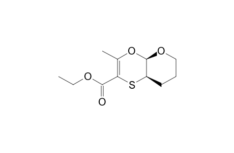 6-Ethoxycarbonyl-7-methyl-1,2,3,4-tetrahydro-[5,8]-oxathiino[2,3-b]pyran