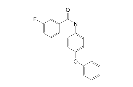 Benzamide, 3-fluoro-N-(4-phenoxyphenyl)-