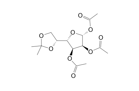 5,6-O-(1"-Methylethylidene)-.alpha.-D-talofuranose - triacetate