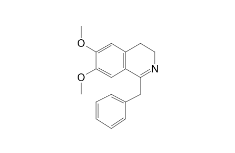 3,4-Dihydroisoquinoline, 1-benzyl-6,7-dimethoxy-