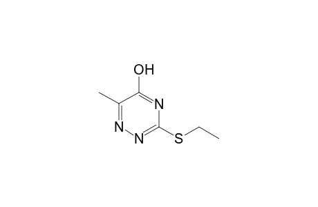 3-Ethylsulfanyl-6-methyl-[1,2,4]triazin-5-ol