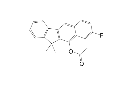 8-fluoro-11,11-dimethyl-11H-benzo[b]fluoren-10-yl acetate