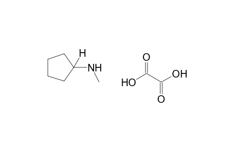 N-methylcyclopentylamine, oxalate(1.1)