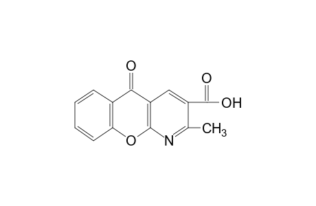 2-METHYL-5-OXO-5H-[1]BENZOPYRANO[2,3-b]PYRIDINE-3-CARBOXYLIC ACID