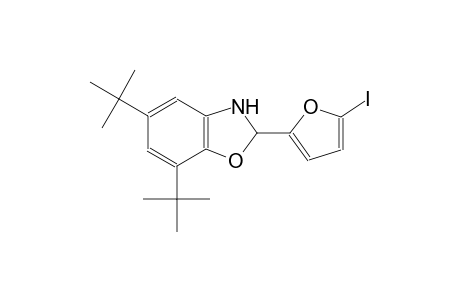 5,7-Ditert-butyl-2-(5-iodo-2-furyl)-2,3-dihydro-1,3-benzoxazole