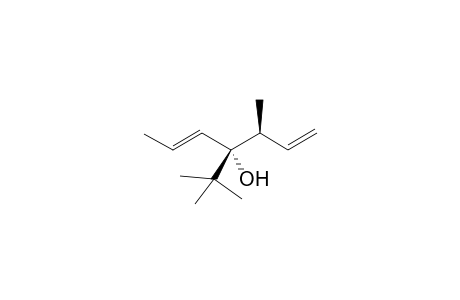 3-Methyl-4-(2-methyl-2-propyl)-1,5-heptadien-4-ol