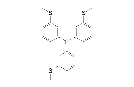 TRI-(META-METHYLTHIOPHENYL)-PHOSPHINE