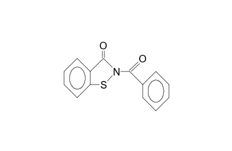 2-(benzoyl)-1,2-benzothiazol-3-one
