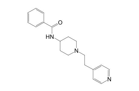 N-{1-[2-(4-pyridyl)ethyl]-4-piperidyl}benzamide