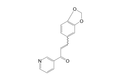 3-[3,4-(Methylenedioxy)phenyl]-1-(4-pyridyl)-2-propen-1-one