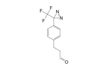 3-[4-[3-(TRIFLUOROMETHYL)-3H-DIAZIRIN-3-YL]-PHENYL]-PROPANAL