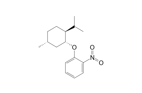 1-{[(1R,2S,5R)-5-methyl-2-(1-methylethyl)cyclohexyl]oxy}-2-nitrobenzene