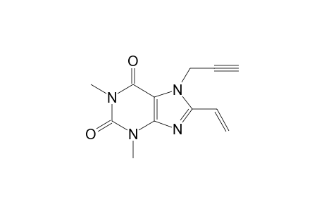 1,3-dimethyl-7-propargyl-8-vinyl-xanthine