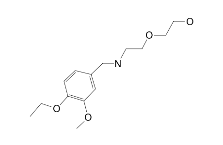 2-(2-{[(4-ethoxy-3-methoxyphenyl)methyl]amino}ethoxy)ethanol