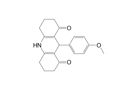 9-(4-methoxyphenyl)-3,4,6,7,9,10-hexahydro-1,8(2H,5H)-acridinedione