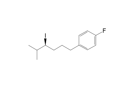 (S)-1-fluoro-4-(4-iodo-5-methylhexyl)benzene