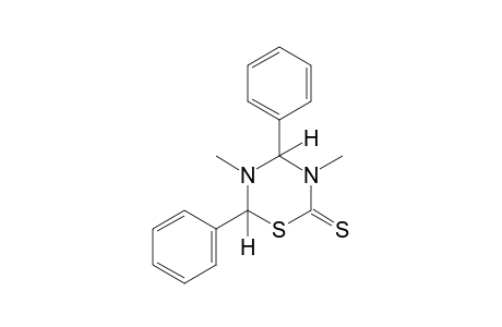 3,5-dimethyl-4,6-diphenyltetrahydro-2H-1,3,5-thiadiazine-2-thione