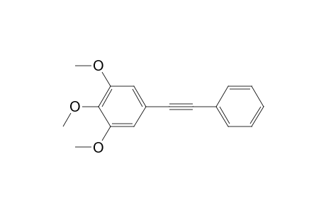 1,2,3-trimethoxy-5-(2-phenylethynyl)benzene