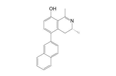 (R)-5-(Naphth-2-yl)-1,3-dimethyl-3,4-dihydroisoquinolin-8-ol