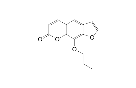 9-propoxy-7H-furo[3,2-g]]1]benzopyran-7-one