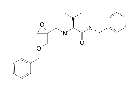 (S)-N-Benzyl-2-[((S,R)-2-benzyloxymethyloxiranyl-methyl)-amino}-3-methylbutyamide