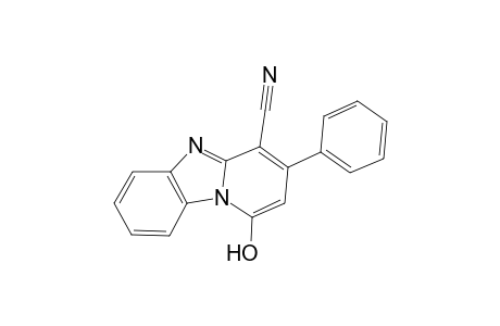 1-Hydroxy-3-phenyl-benzo[4,5]imidazo[1,2-a]pyridine-4-carbonitrile