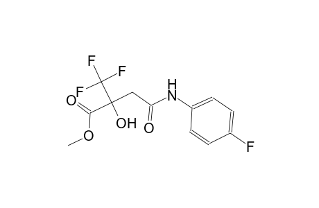 methyl 4-(4-fluoroanilino)-2-hydroxy-4-oxo-2-(trifluoromethyl)butanoate