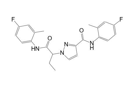 1H-pyrazole-1-acetamide, alpha-ethyl-N-(4-fluoro-2-methylphenyl)-3-[[(4-fluoro-2-methylphenyl)amino]carbonyl]-