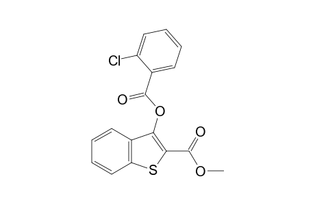 3-hydroxybenzo[b]thiophene-2-carboxylic acid, methyl ester, o-chlorobenzoate