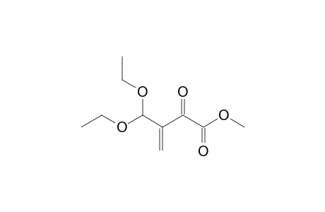 3-(diethoxymethyl)-2-keto-but-3-enoic acid methyl ester