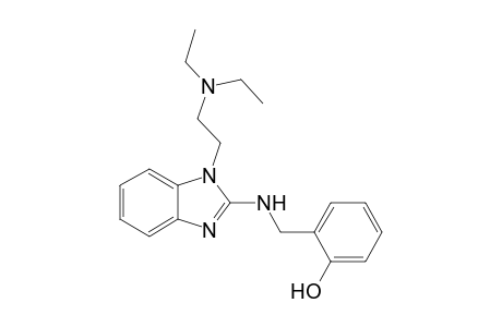 2-[({1-[2-(diethylamino)ethyl]-1H-benzimidazol-2-yl}amino)methyl]phenol