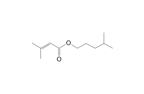 3-Methyl-2-butenoic acid, 4-methylpentyl ester