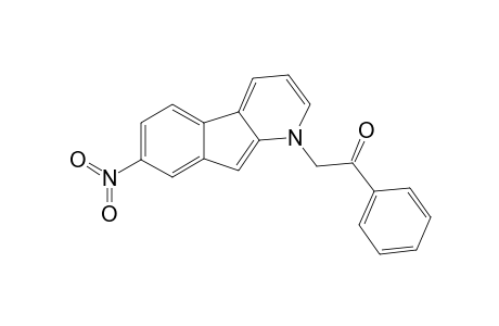 2-(7-Nitro-1-indeno[2,1-B]pyridinyl)-1-phenylethanone