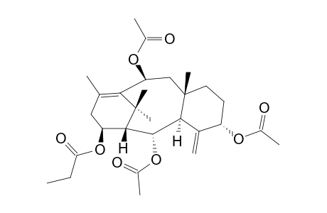 2-ALPHA,5-ALPHA,10-BETA-TRIACETOXY-14-BETA-PROPIONYLOXY-4(20),11-TAXADIENE