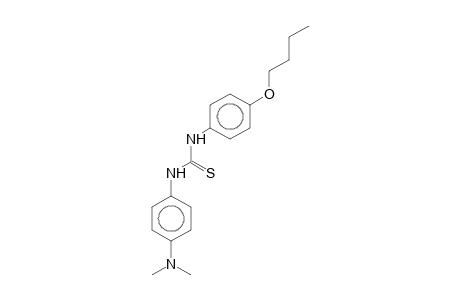 N-(4-Butoxyphenyl)-N'-[4-(dimethylamino)phenyl]thiourea