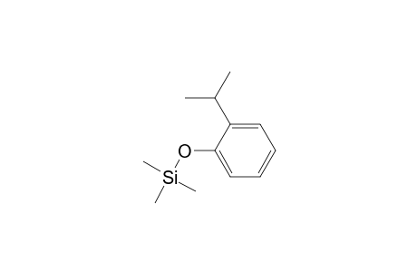 Phenol <2-isopropyl->, mono-TMS