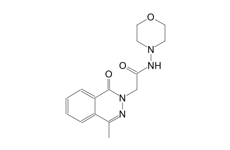 2-(4-methyl-1-oxo-2(1H)-phthalazinyl)-N-(4-morpholinyl)acetamide