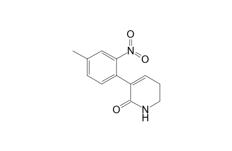 5,6-Dihydro-3-(4-methyl-2-nitrophenyl)pyridin-2(1H)-one