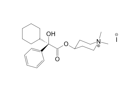 (R)-N-Methylpiperidin-4-yl 2-Cyclohexyl-2-hydroxyphenylacetate methiodide