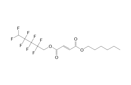 Fumaric acid, hexyl 2,2,3,3,4,4,5,5-octafluoropentyl ester