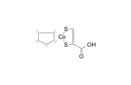 Cobalt, cyclopentadienyl(1-hydroxy) carbonyl 1,2-dithiolatoethene