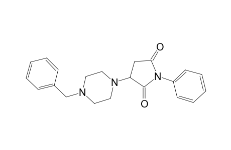 3-(4-Benzyl-1-piperazinyl)-1-phenyl-2,5-pyrrolidinedione